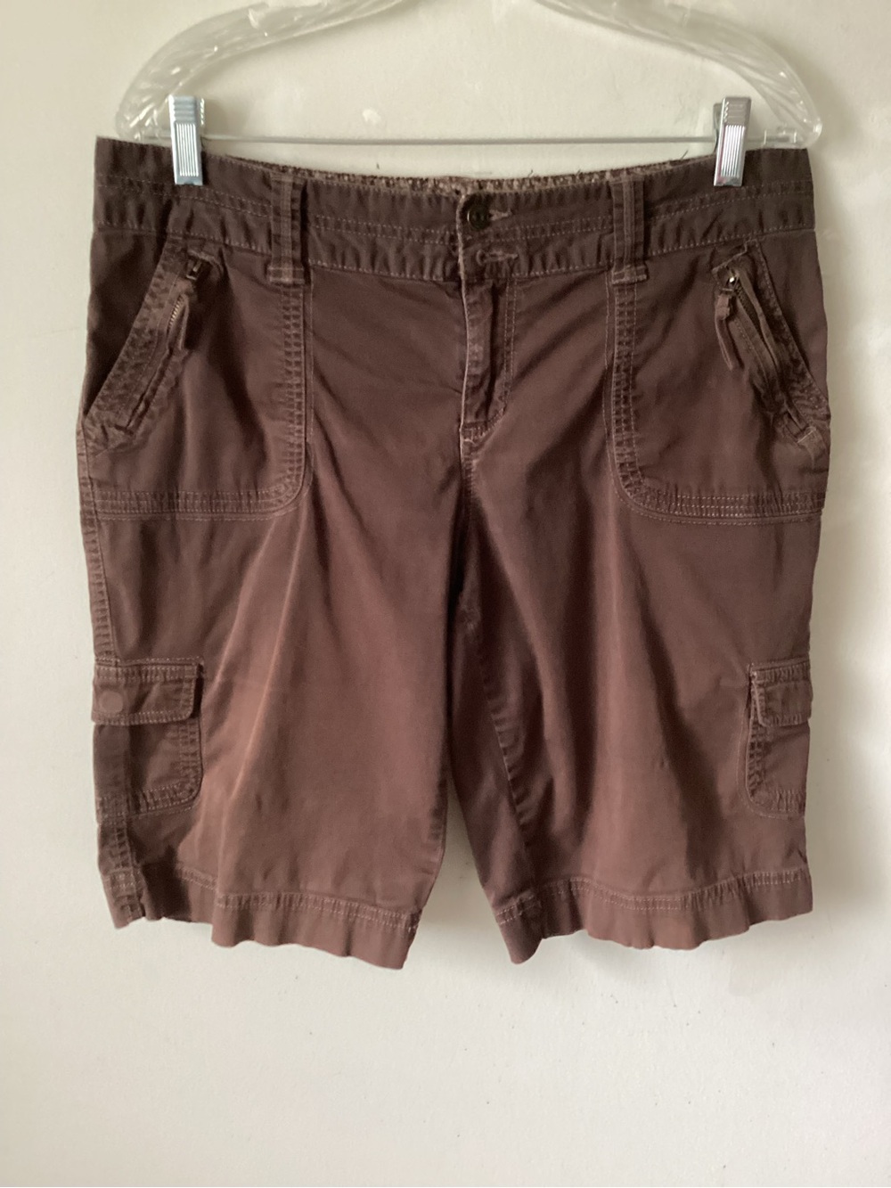 Sonoma Women’s Brown Cargo Shorts - Casual Utility Style